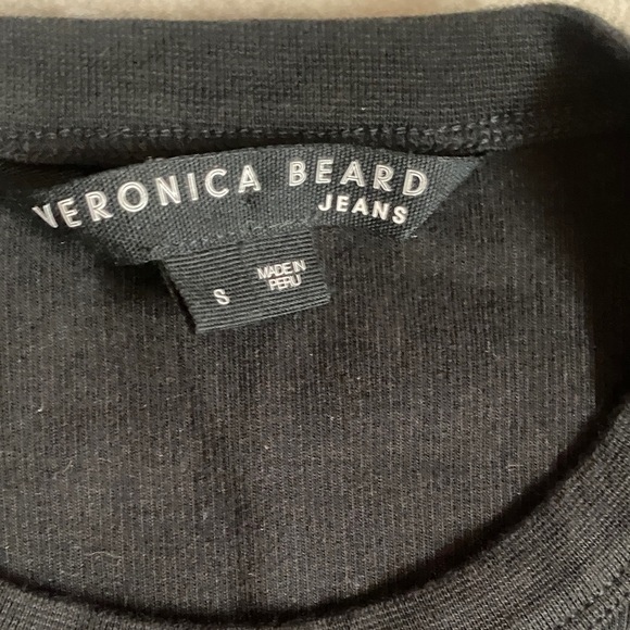 VERONICA BREAD 97% Cotton Black Tiered Maxi Dress with Belt - Picture 12 of 13